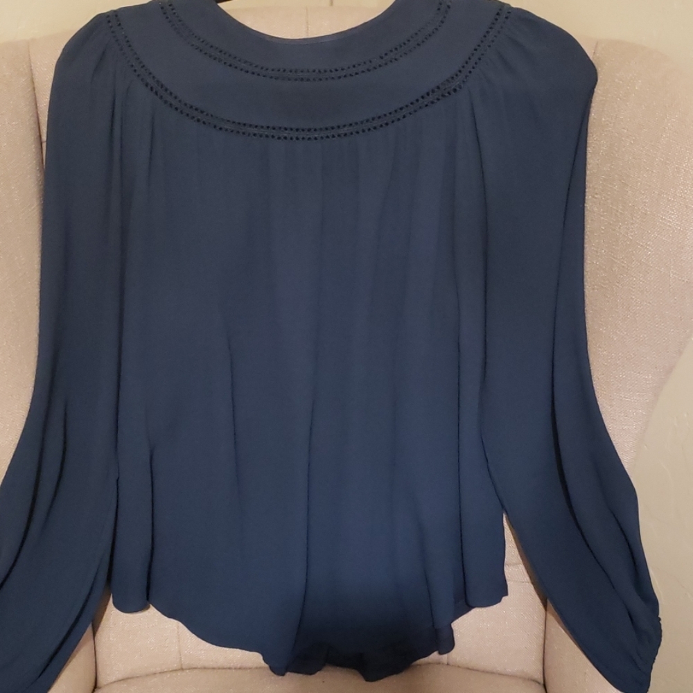Blue blouse